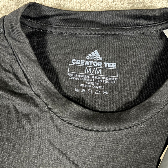 Vegas Golden Knights NHL Adidas Creator Tee Black Long Sleeve Men's M NWT - Picture 4 of 9